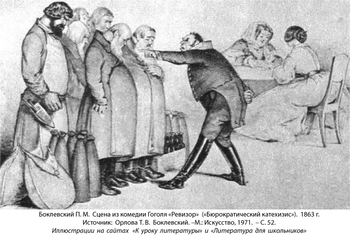 Сочинение по теме Сатирическое изображение чиновников в комедии Гоголя 